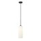 Z-Lite Monty 1 Light Pendant, Matte Black & Matte Opal 732P22-MB - alternate 4
